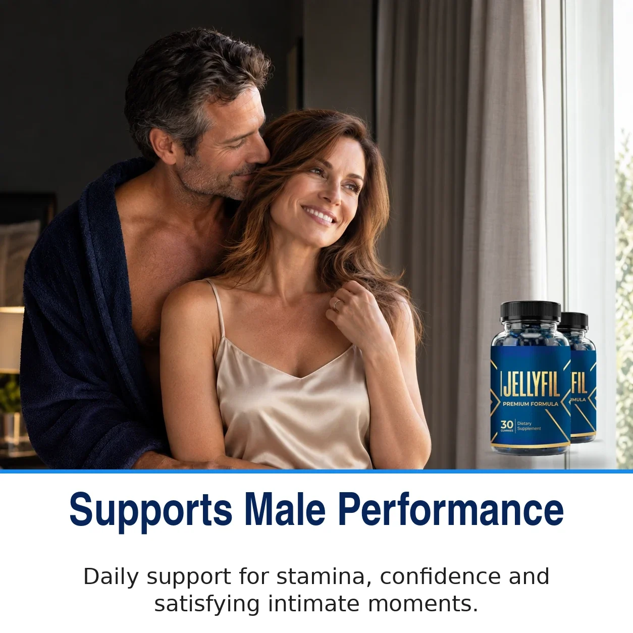 JellyFil supports male performance